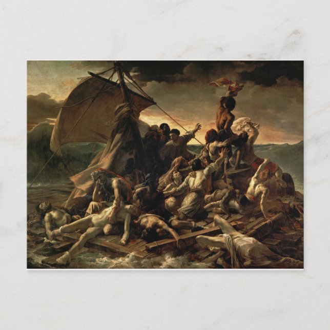 Le radeau de la méduse - Géricault Postkarte (Vorderseite)