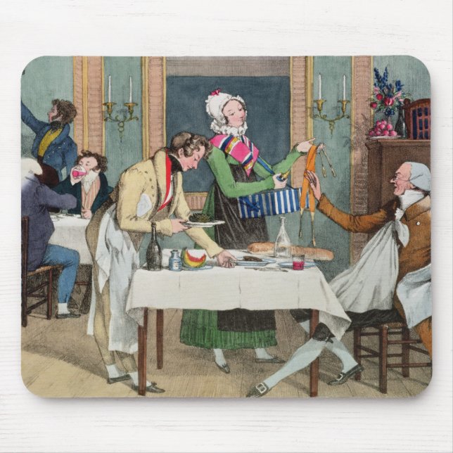 Le Restaurant, Kneipe. durch Rodwell und Martin Mousepad (Vorne)