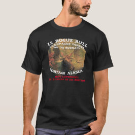 Le Rogue Bull Champagne Essen auf den Mudflats T-Shirt