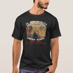 Le Rogue Bull Champagne Essen auf den Mudflats T-Shirt