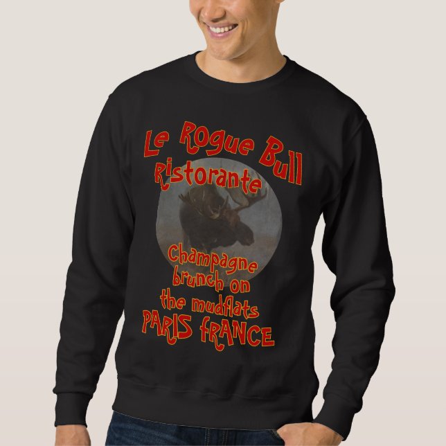 LE ROGUE BULL RISTORANTE PARIS FRANKREICH SWEATSHIRT (Vorderseite)