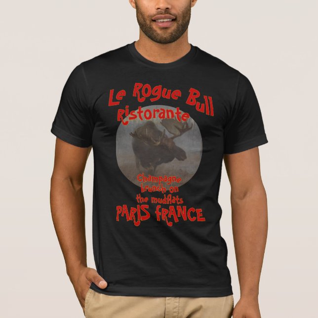 LE ROGUE BULL RISTORANTE PARIS FRANKREICH T-Shirt (Vorderseite)