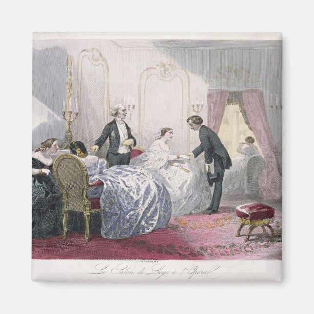 Le Salon de loge a l'Opera Magnet (Vorne)