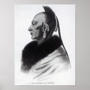 Le Soldat du Chene, Osage Chief Poster