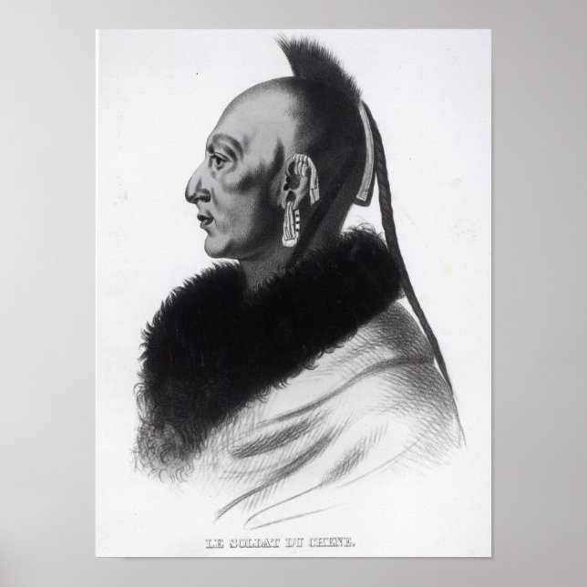 Le Soldat du Chene, Osage Chief Poster (Vorne)