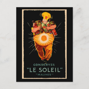 Le Soleil Condient Postkarte