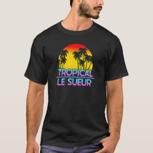 Le Sueur Minnesota Funny Ironic Weather T-Shirt