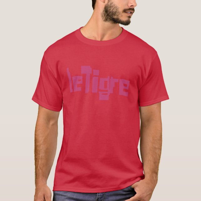 le tigre Konstruktion T-Shirt (Vorderseite)