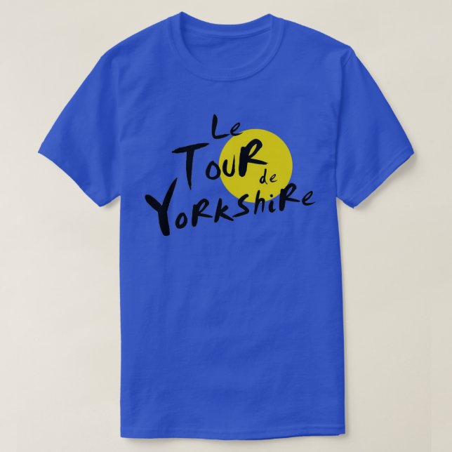 Le Tour de Yorkshire  T-Shirt (Design vorne)