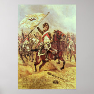 'Le Trophee', 1806, 4. Dragoon Regiment, 1898 Poster