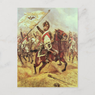 'Le Trophee', 1806, 4. Dragoon Regiment, 1898 Postkarte