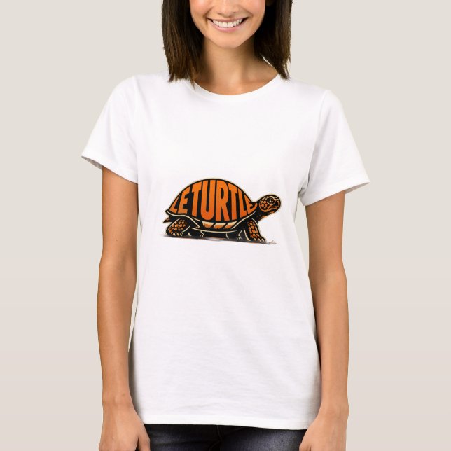 Le Turtle Schildkröten-Shirt T-Shirt (Vorderseite)