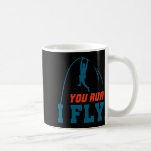 Le Vault Lustig Levault Vaulting Du läufst, ich fl Kaffeetasse