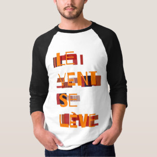 Le Vent Se Leve, Französisch T-Shirt