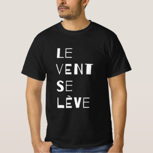 Le Vent Se Leve - Weißer T - Shirt