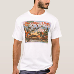 Le voyage en Suisse - der Eisenbahn-Desaster T-Shirt