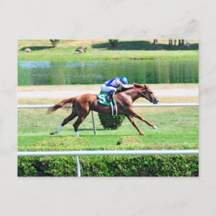 Lea - Stakes Siegendes Kastanienbold Postkarte