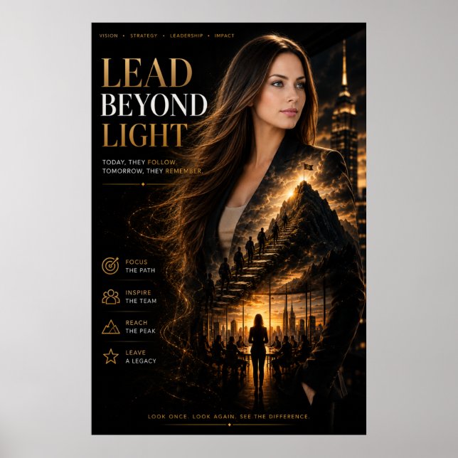 Lead Beyond – Executive Leadership Poster (Vorne)