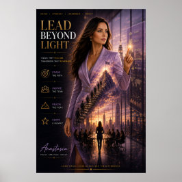 Lead Beyond Light – Executive Leadership Poster