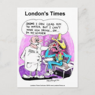 Lead Horse 2 Water Funny T-Shirts Geschenke Sammle Postkarte