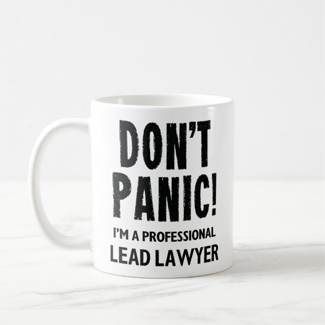 Lead Lawyer Kaffeetasse (Links)