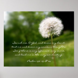 Lead Me, Christliches Poster