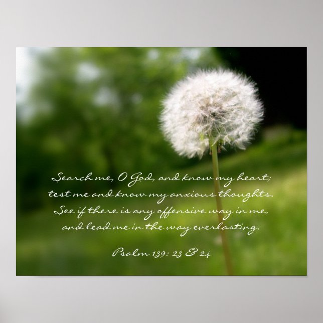 Lead Me, Christliches Poster (Vorne)