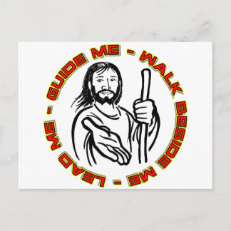 Lead Me Guide Ich laufe neben mir Postkarte