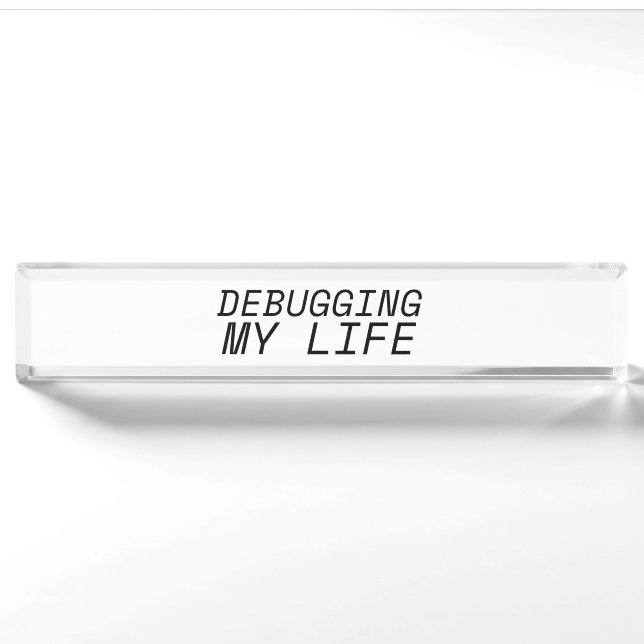 Lead System Auditor Minimalist Namensplakette (Vorderseite)