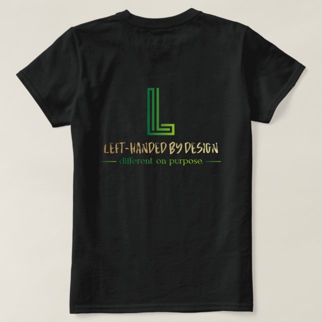 Lead With Your Left Women's  T-Shirt  (Design Rückseite)