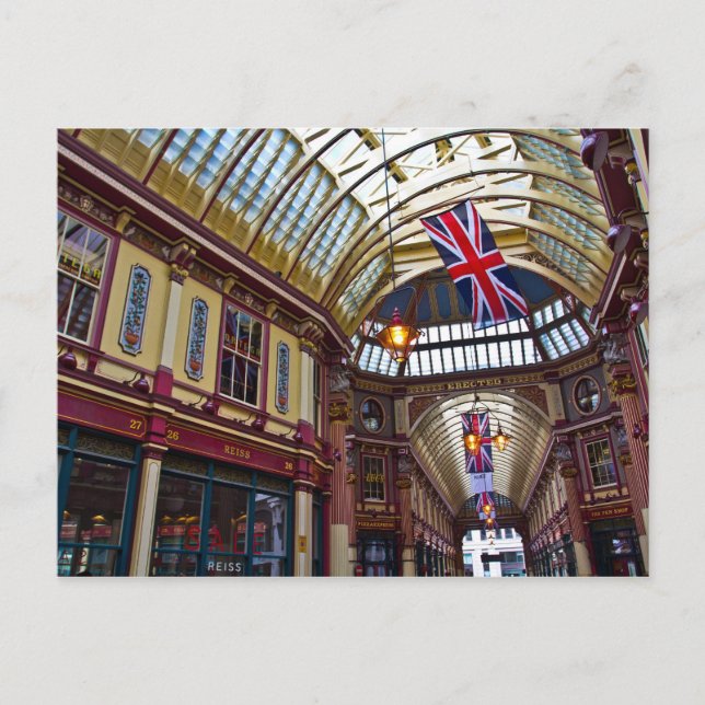 Leadenhall Market Postkarte (Vorderseite)