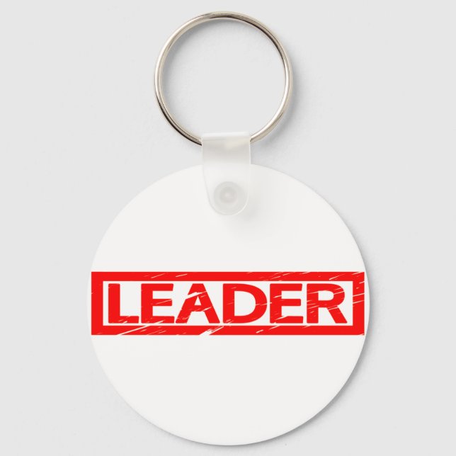 LEADER-Briefmarke Schlüsselanhänger (Vorderseite)