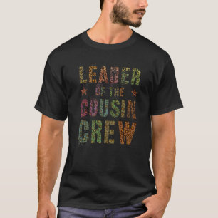 LEADER DER COUSIN CREW Leopard Print Funny Gran T-Shirt