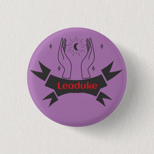 Leaduke Moon Button (Vorderseite)