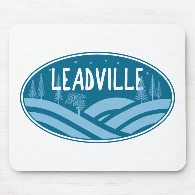 Leadville Colorado Außenbereich Mousepad (Vorne)