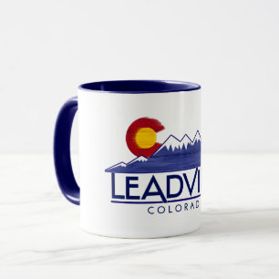 Leadville Colorado Holz Berge Tasse