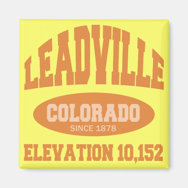 Leadville, Colorado Magnet (Vorne)
