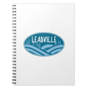 Leadville Colorado Outdoors Notizblock