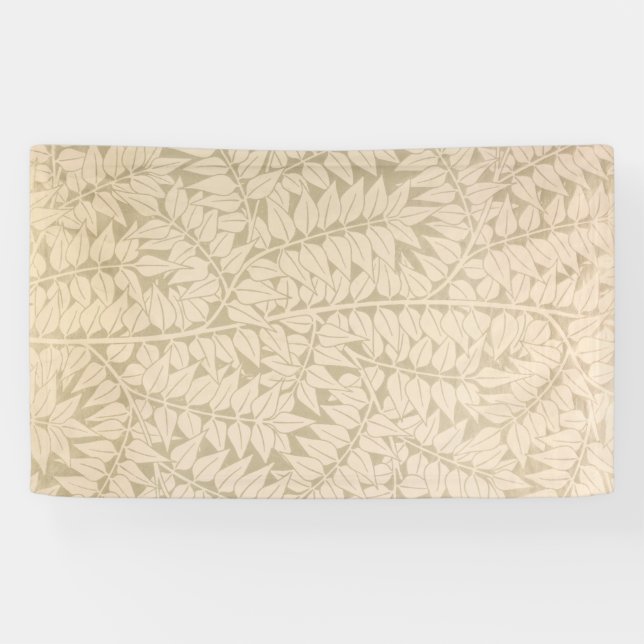 Leaf and Branch Pattern (von William Morris) Banner (Horizontal)