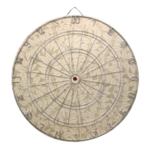 Leaf and Branch Pattern (von William Morris) Dartscheibe (vorne)