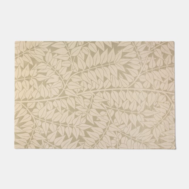Leaf and Branch Pattern (von William Morris) Fußmatte (Vorderseite)