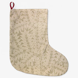 Leaf and Branch Pattern (von William Morris) Großer Weihnachtsstrumpf