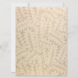 Leaf and Branch Pattern (von William Morris) Karte