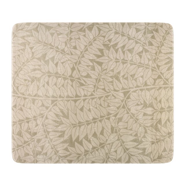 Leaf and Branch Pattern (von William Morris) Schneidebrett (Vorderseite)