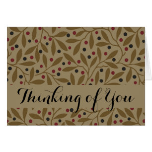 Leaf Berry Classic Hübsches Muster Kunst