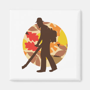 Leaf Blower Magnet