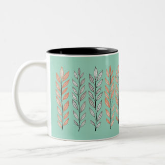Leaf  Decor  Zweifarbige Tasse