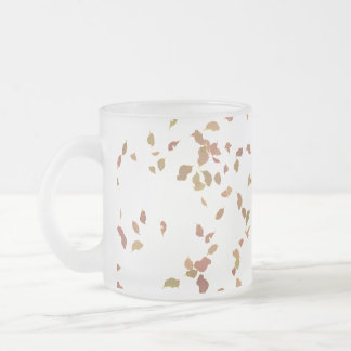 Leaf Design Mattierte Tasse
