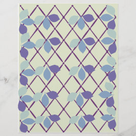 Leaf Design Scrapbook Paper