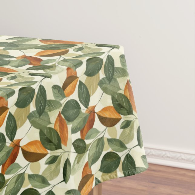 Leaf Design Table Tuch Herbst lässt Falldekoration Tischdecke (Beispiel)